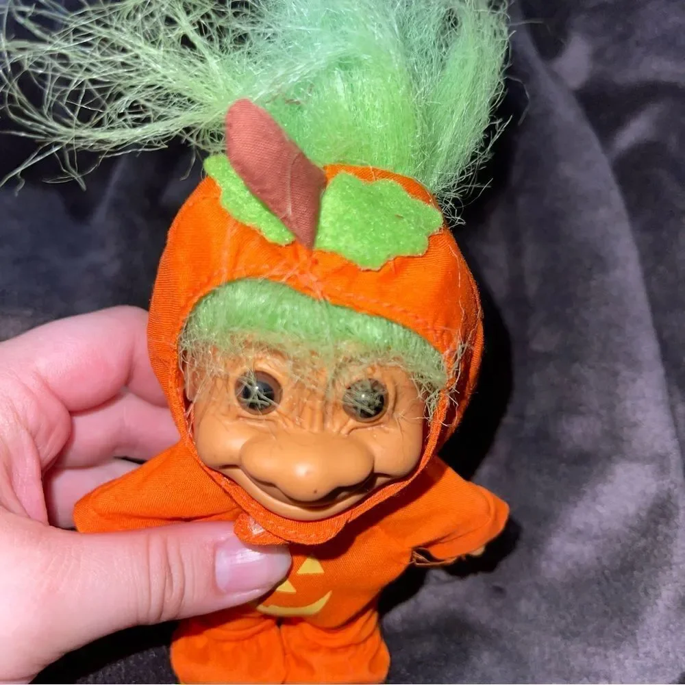 Russ Halloween Jack O Lantern Pumpkin Berrie My Lucky Trolll Original Outfit